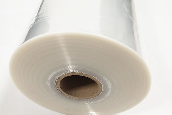 A roll of shrink film details