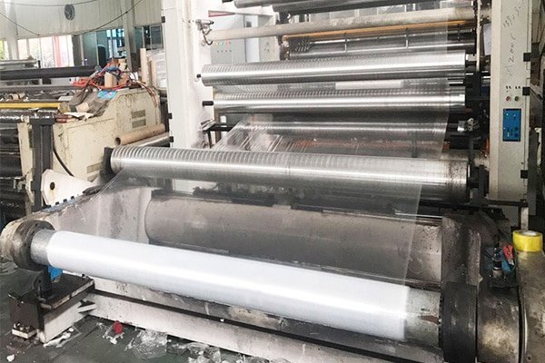 Production line of shrink film